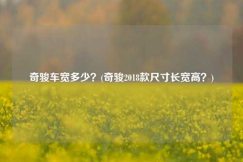 奇骏车宽多少？(奇骏2018款尺寸长宽高？)