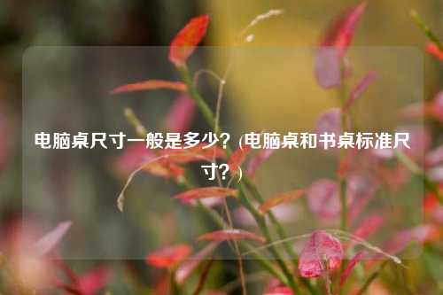 电脑桌尺寸一般是多少？(电脑桌和书桌标准尺寸？)